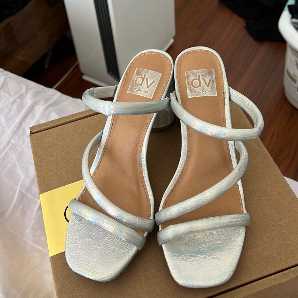 Dolce vita metallic shoes